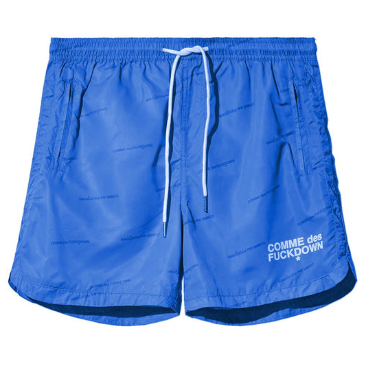 Comme Des Fuckdown Blue Polyester Swimwear Comme Des Fuckdown