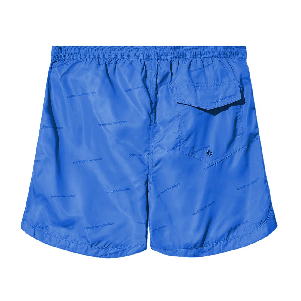 Comme Des Fuckdown Blue Polyester Swimwear Comme Des Fuckdown