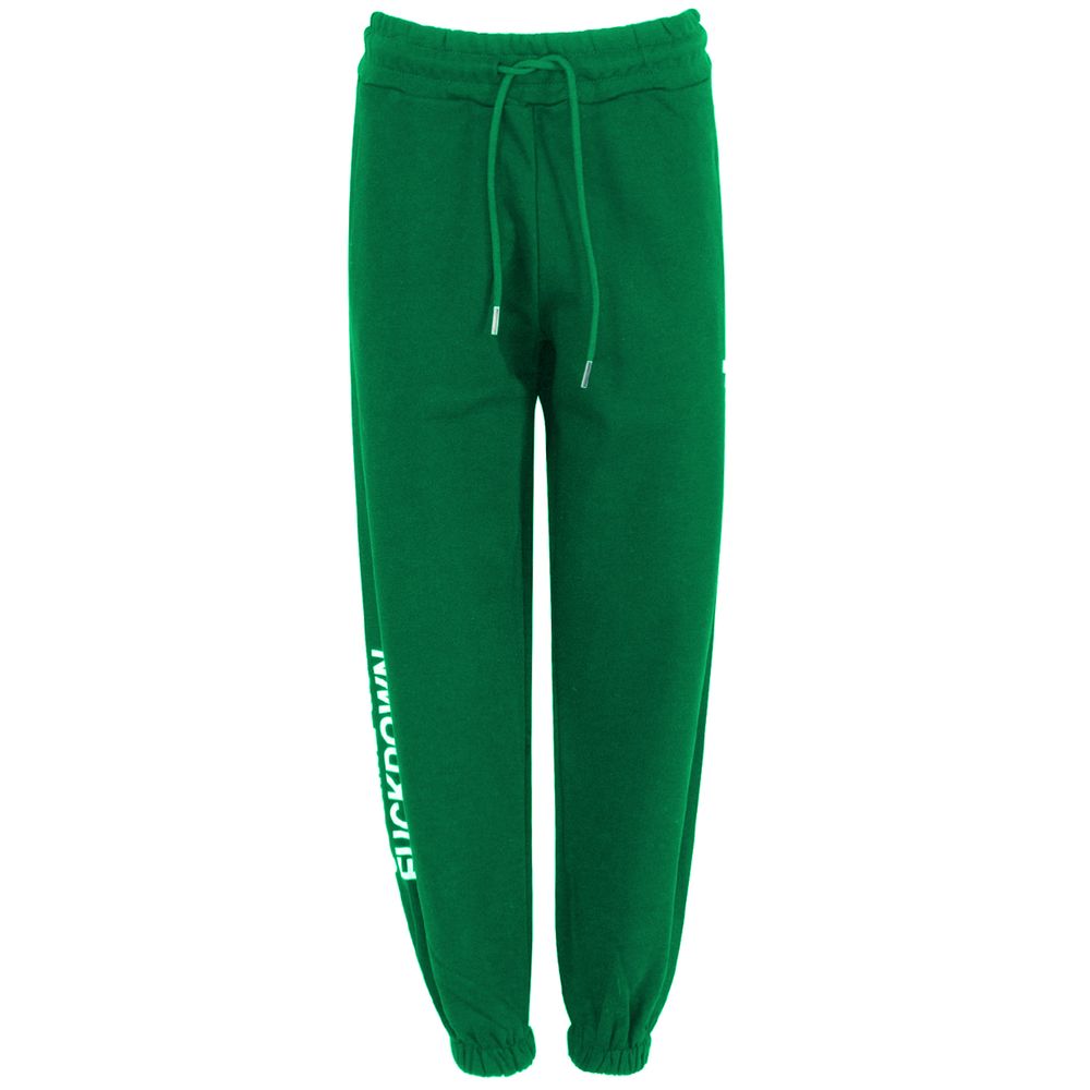 Comme Des Fuckdown Green Cotton Jeans & Pant Comme Des Fuckdown