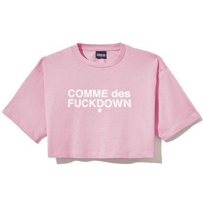 Comme Des Fuckdown Pink Cotton Tops & T-Shirt Comme Des Fuckdown