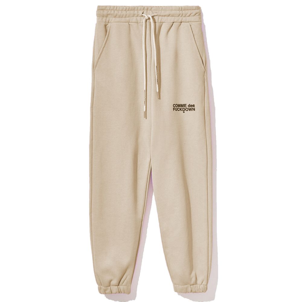 Comme Des Fuckdown Beige Cotton Jeans & Pant Comme Des Fuckdown