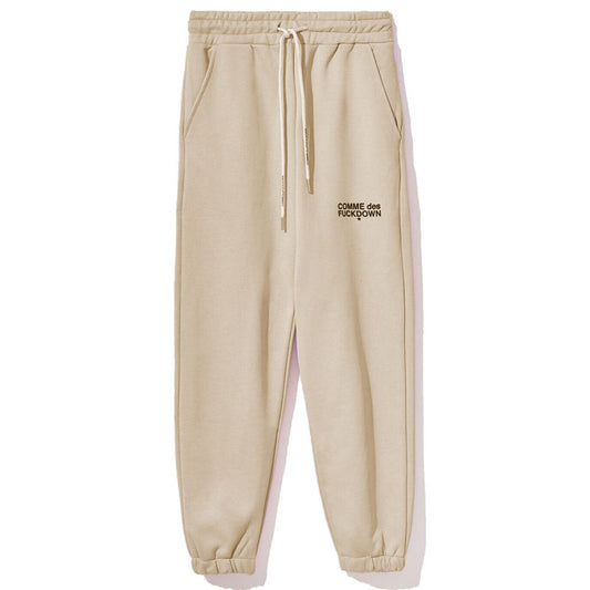 Comme Des Fuckdown Beige Cotton Jeans & Pant Comme Des Fuckdown