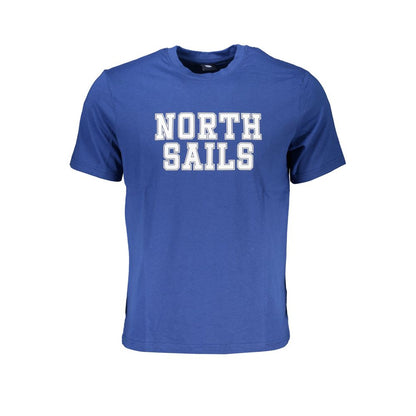 North Sails Blue Cotton T-Shirt North Sails