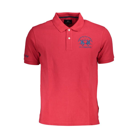 La Martina Chic Pink Short-Sleeved Polo Perfection La Martina