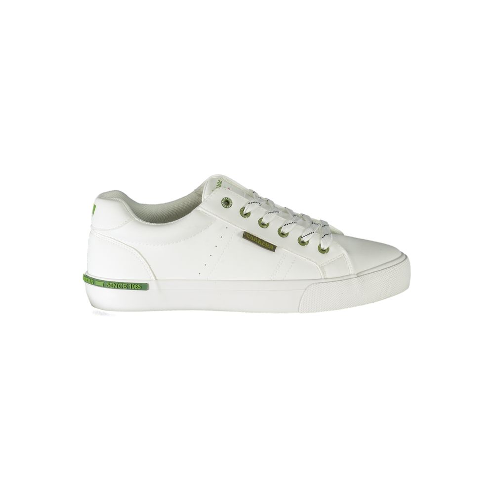 Carrera White Polyester Sneaker Carrera