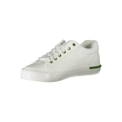 Carrera White Polyester Sneaker Carrera