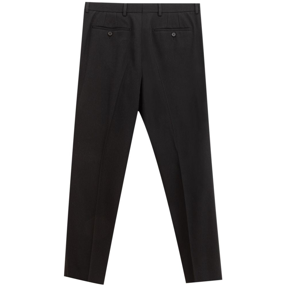 Burberry Black Wool Jeans & Pant Burberry