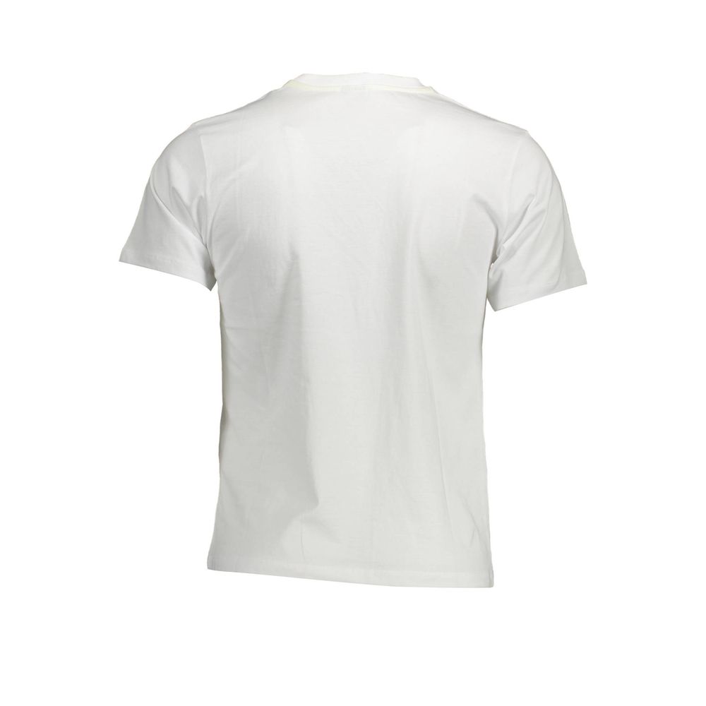 North Sails White Cotton Men T-Shirt