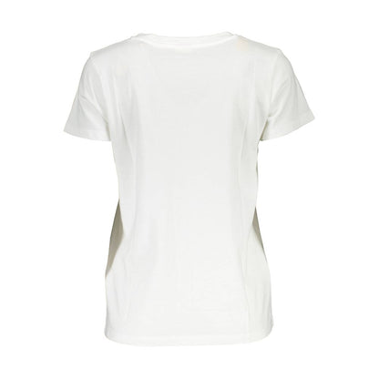 Levi's Chic White V-Neck Logo Tee Levi's