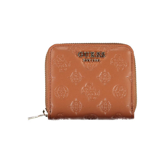 Guess Jeans Brown Polyethylene Women Wallet