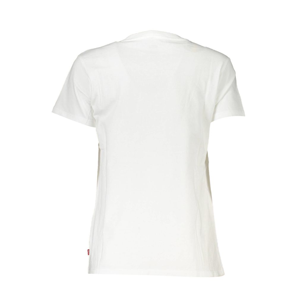 Levi's White Cotton Tops & T-Shirt Levi's