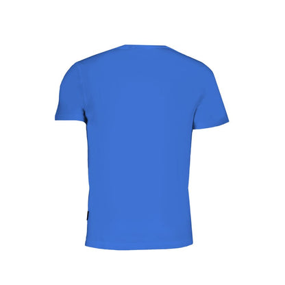 Napapijri Blue Cotton T-Shirt Napapijri