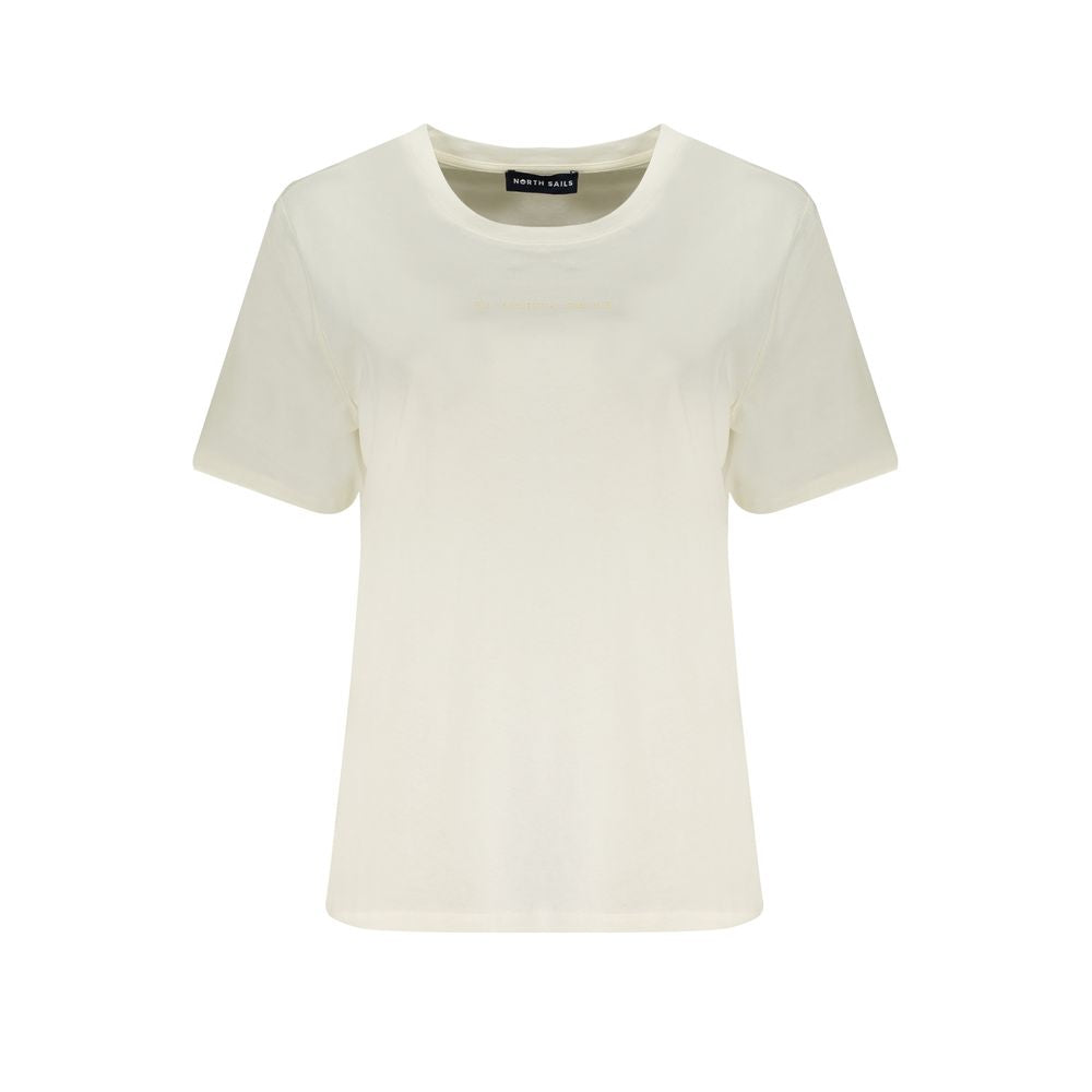 North Sails White Cotton Tops & T-Shirt North Sails