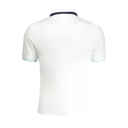 La Martina White Cotton Polo Shirt La Martina