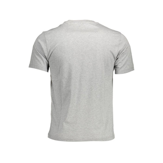 North Sails Elevated Casual Gray Cotton T-Shirt North Sails