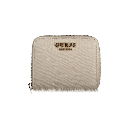 Guess Jeans Beige Polyethylene Wallet Guess Jeans