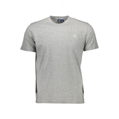 Sergio Tacchini Gray Cotton T-Shirt Sergio Tacchini