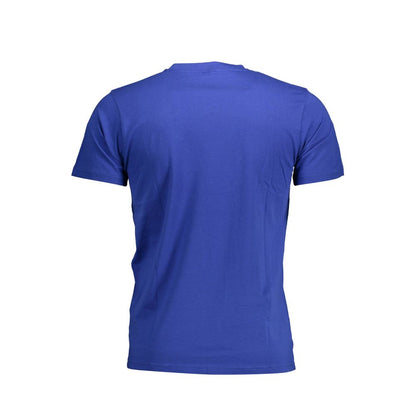 Sergio Tacchini Blue Cotton T-Shirt Sergio Tacchini