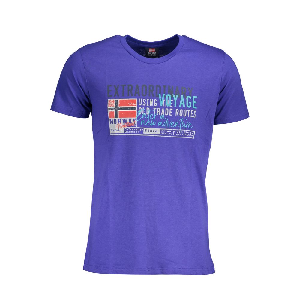 Norway 1963 Blue Cotton T-Shirt Norway 1963