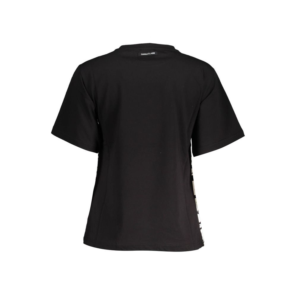 Cavalli Class Elegant Square Print Logo Tee Cavalli Class