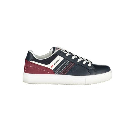 Sleek Blue Carrera Sneakers with Contrasting Accents Carrera