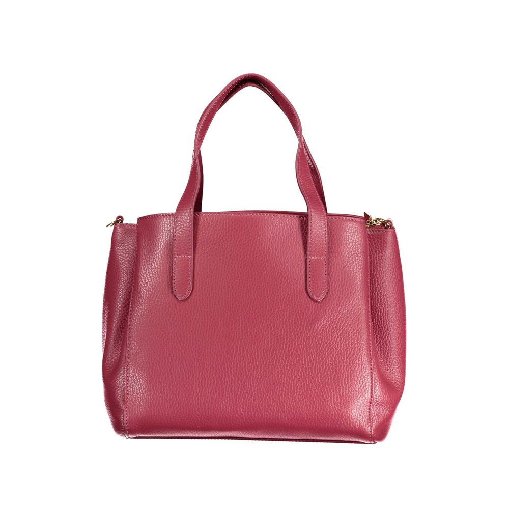 Coccinelle Red Leather Handbag Coccinelle