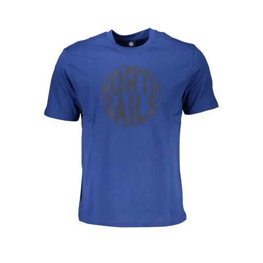 North Sails Blue Cotton T-Shirt North Sails