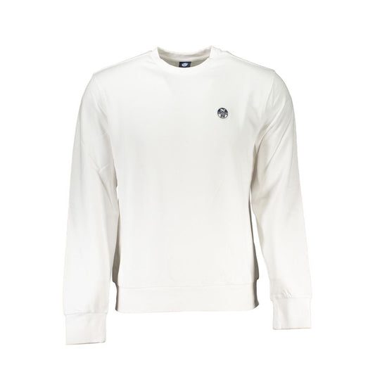 North Sails White Cotton Sweater North Sails