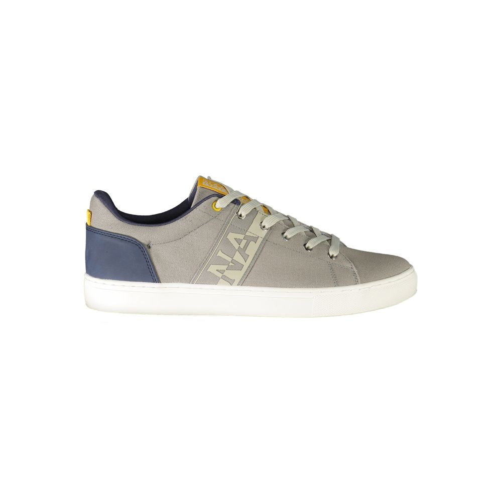 Napapijri Gray Polyester Sneaker Napapijri