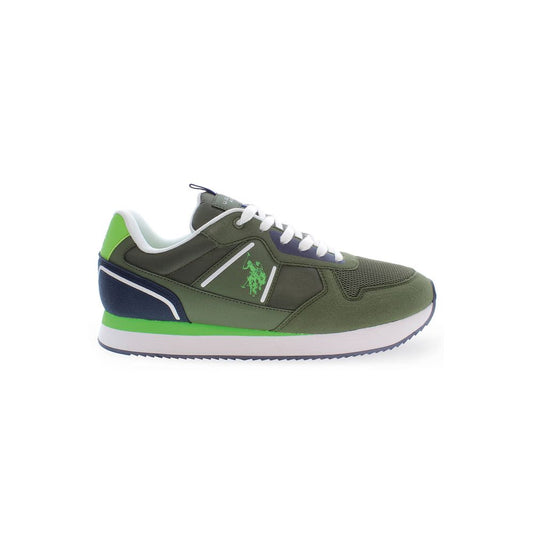 U.S. POLO ASSN. Sleek Green Sneakers with Iconic Logo Detailing U.S. POLO ASSN.