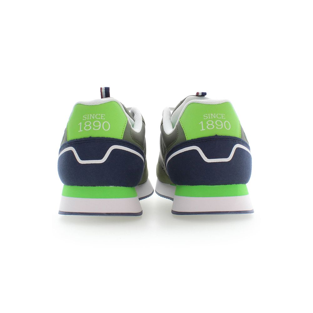 U.S. POLO ASSN. Sleek Green Sneakers with Iconic Logo Detailing U.S. POLO ASSN.