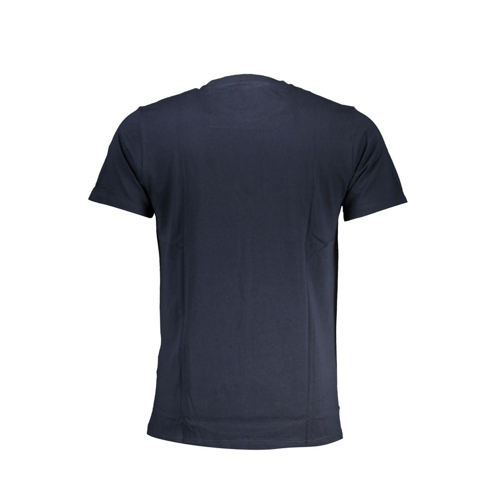 Cavalli Class Blue Cotton T-Shirt Cavalli Class