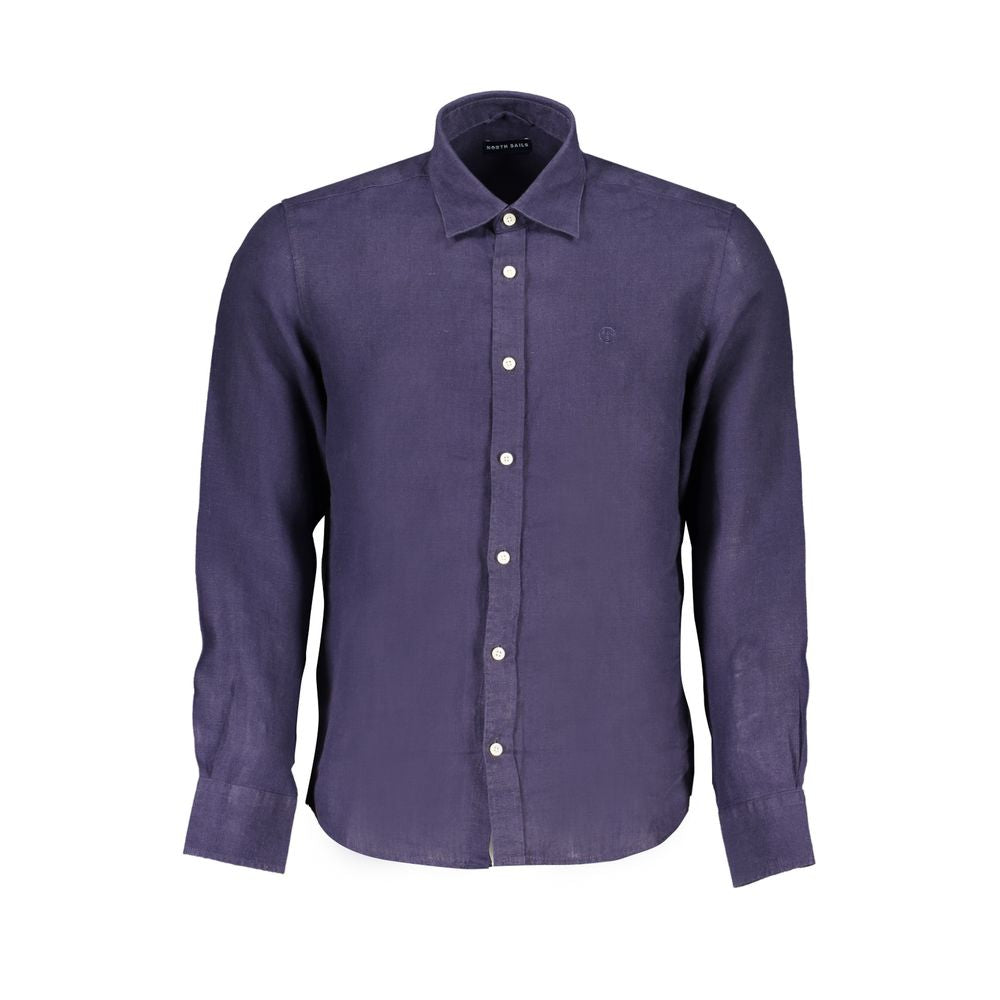 North Sails Blue Cotton Shirt North Sails