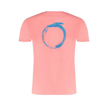 Trussardi Pink Cotton T-Shirt Trussardi