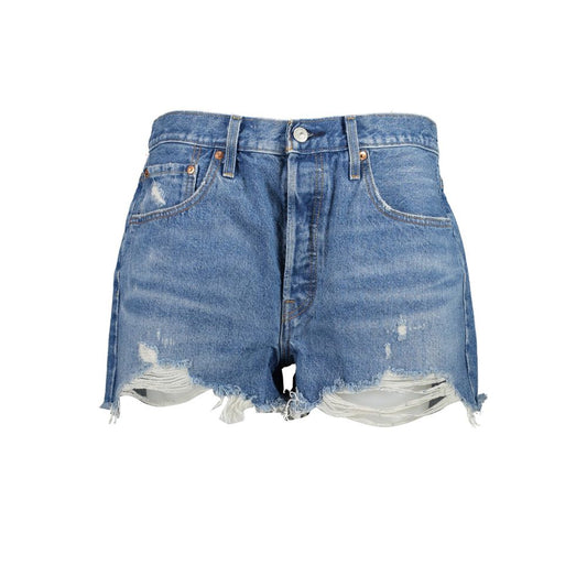 Levi's Chic Vintage 501 Denim Shorts with Worn Effect Levi's