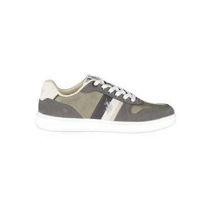 U.S. POLO ASSN. Sleek Gray Lace-Up Sports Sneakers U.S. POLO ASSN.