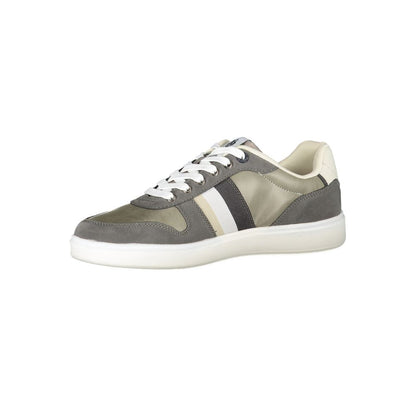 U.S. POLO ASSN. Sleek Gray Lace-Up Sports Sneakers U.S. POLO ASSN.