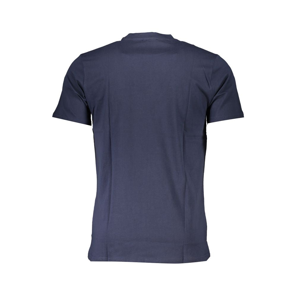 Cavalli Class Blue Cotton T-Shirt Cavalli Class