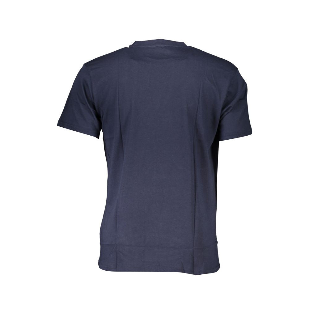 Cavalli Class Blue Cotton T-Shirt Cavalli Class