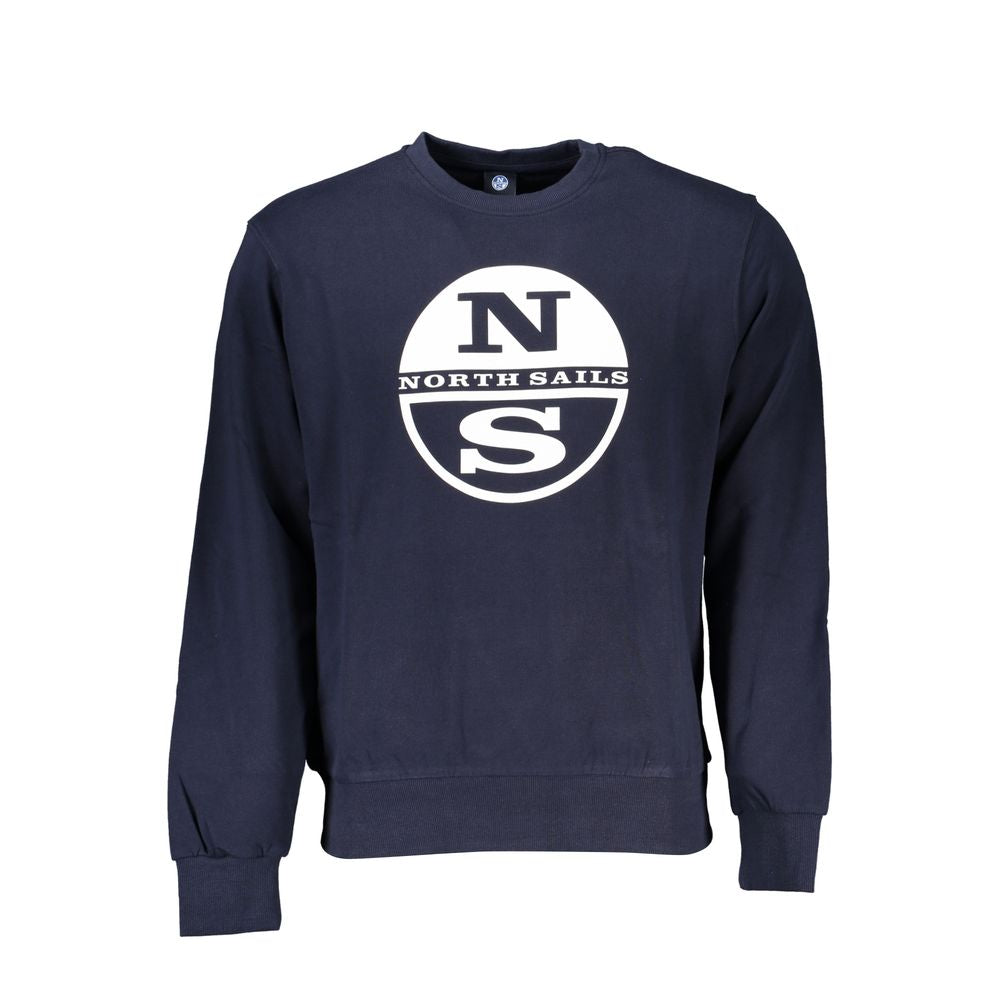 North Sails Blue Cotton Sweater North Sails