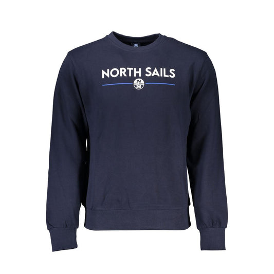 North Sails Blue Cotton Sweater North Sails