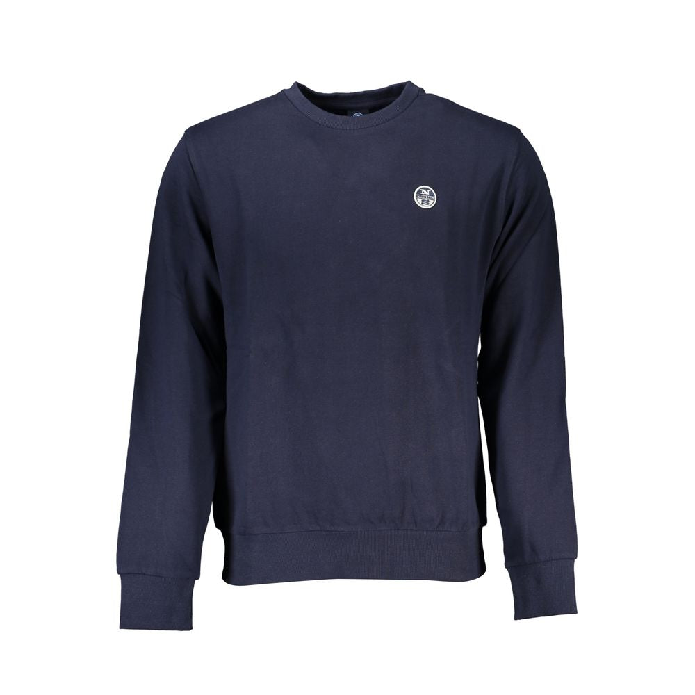 North Sails Blue Cotton Sweater North Sails