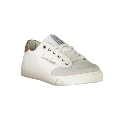 Carrera White Polyester Sneaker Carrera