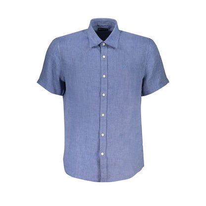 North Sails Blue Linen Shirt North Sails