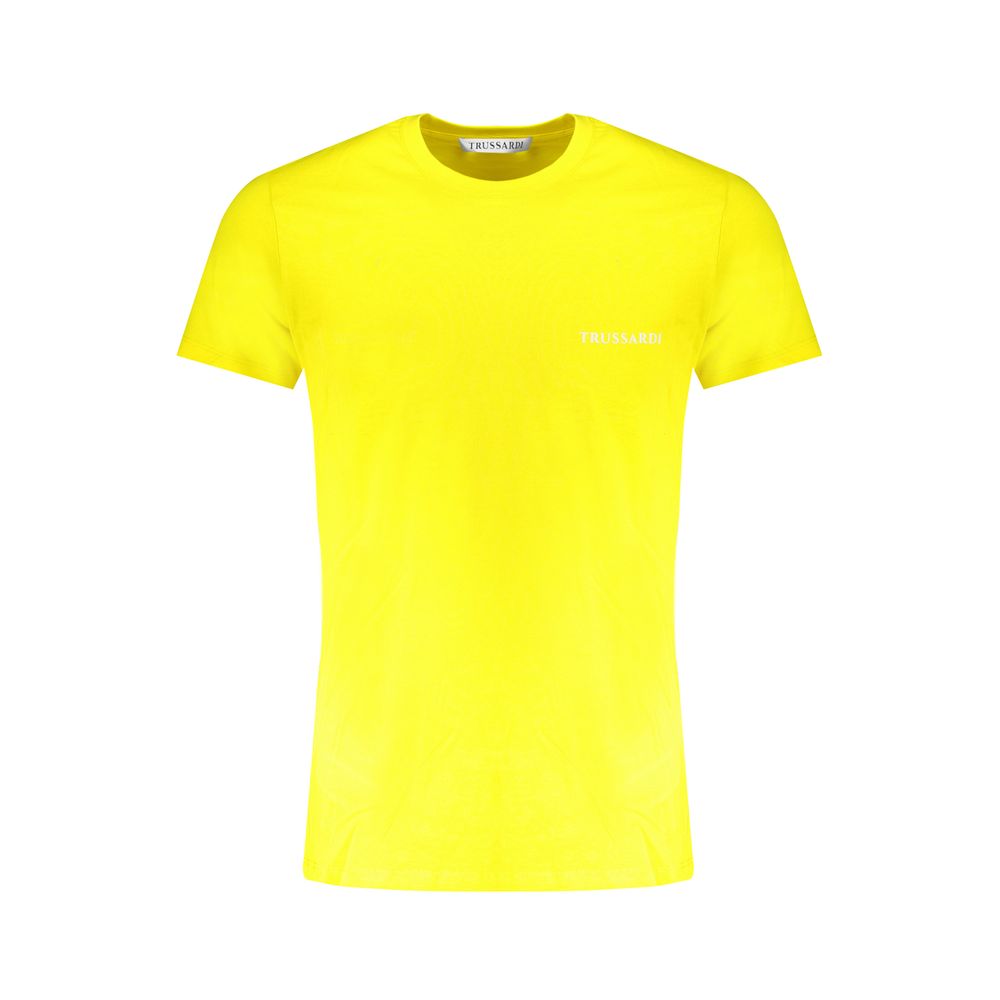 Trussardi Yellow Cotton T-Shirt Trussardi