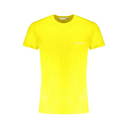 Trussardi Yellow Cotton T-Shirt Trussardi