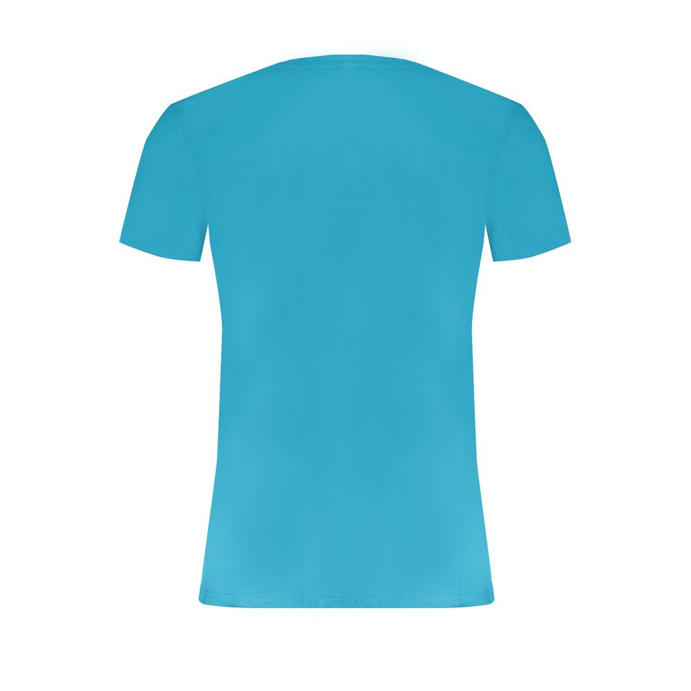 Trussardi Light Blue Cotton T-Shirt Trussardi