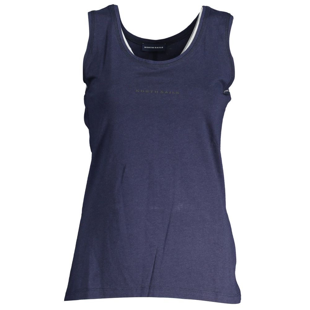 North Sails Chic Organic Cotton Tank Top with Logo North Sails