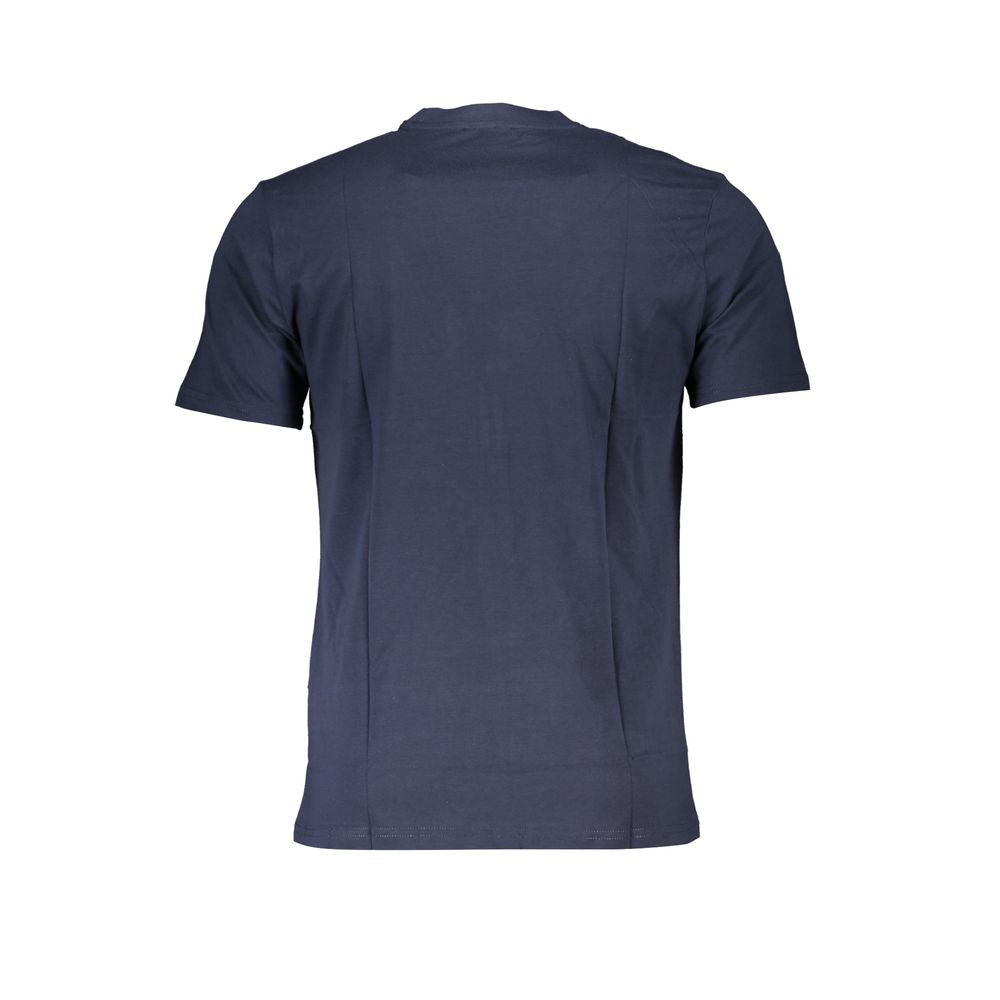 Cavalli Class Blue Cotton T-Shirt Cavalli Class