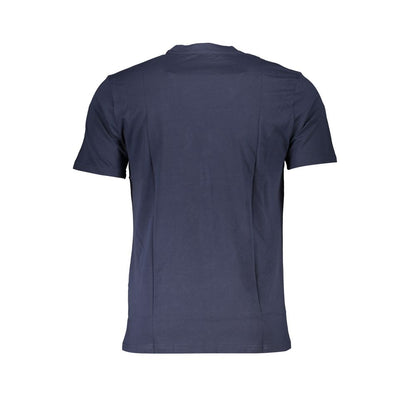 Cavalli Class Blue Cotton T-Shirt Cavalli Class